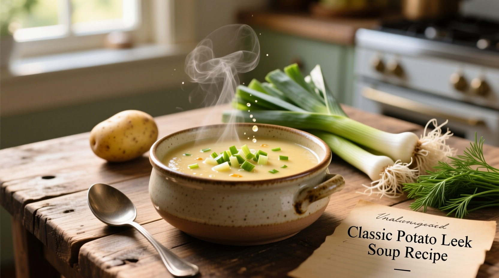 recipe potato leek soup