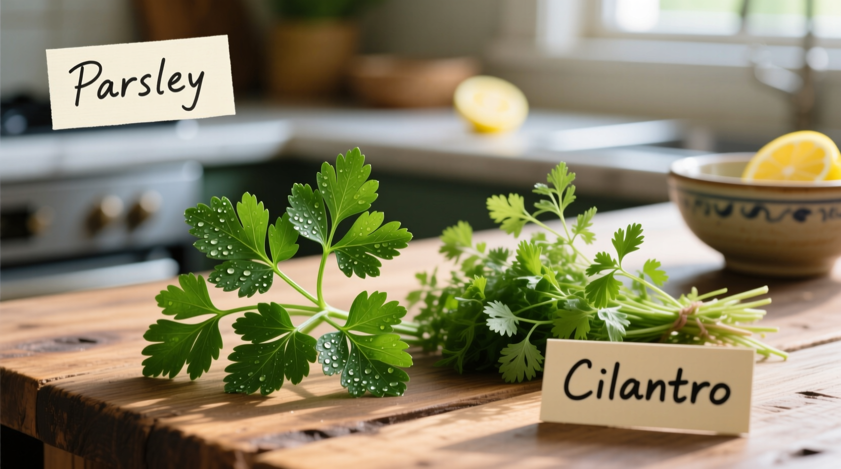 can parsley be substituted for cilantro