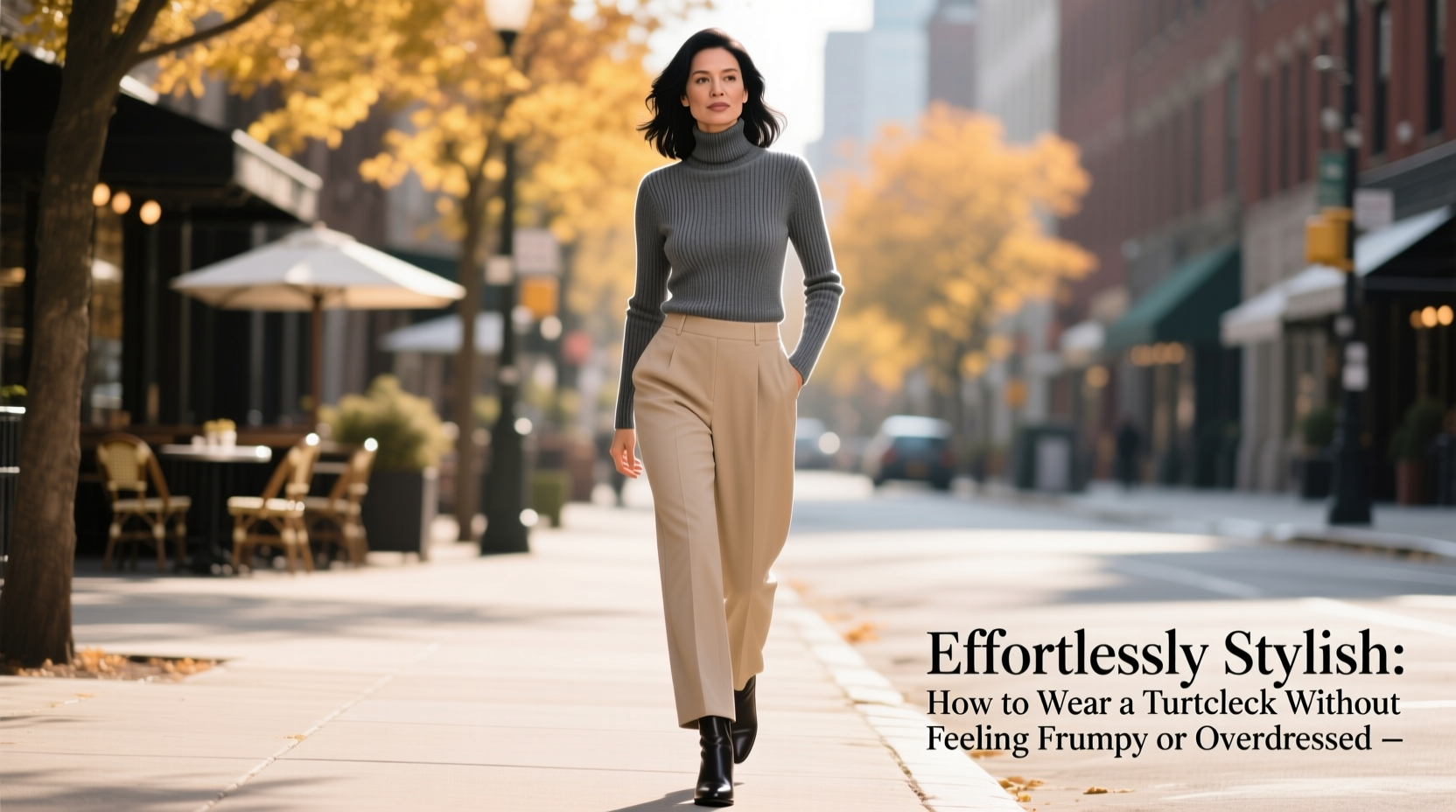 effortlessly stylish how to wear a turtleneck without feeling frumpy or overdressed