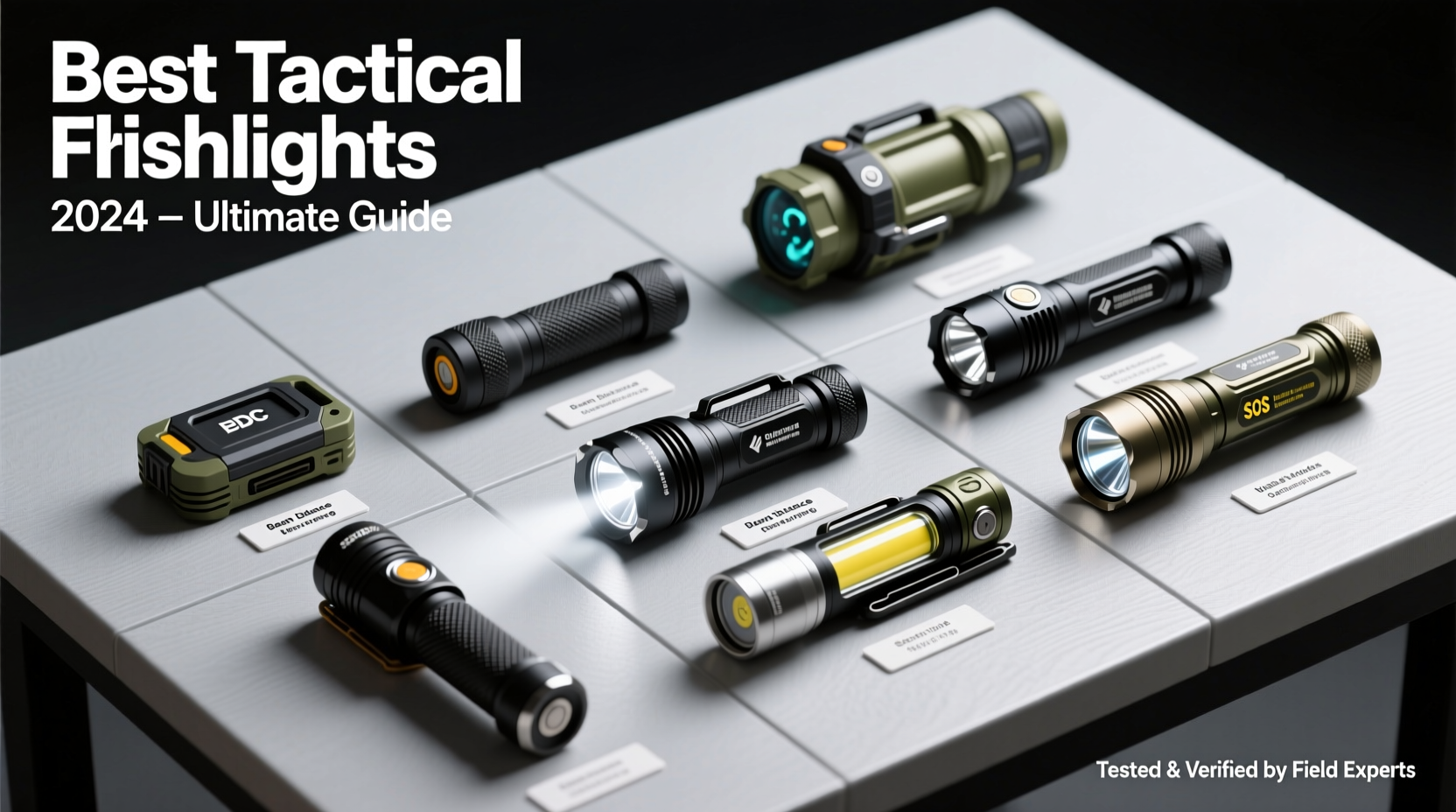 Reliable Guide To The Best Tactical Flashlight For Every Need