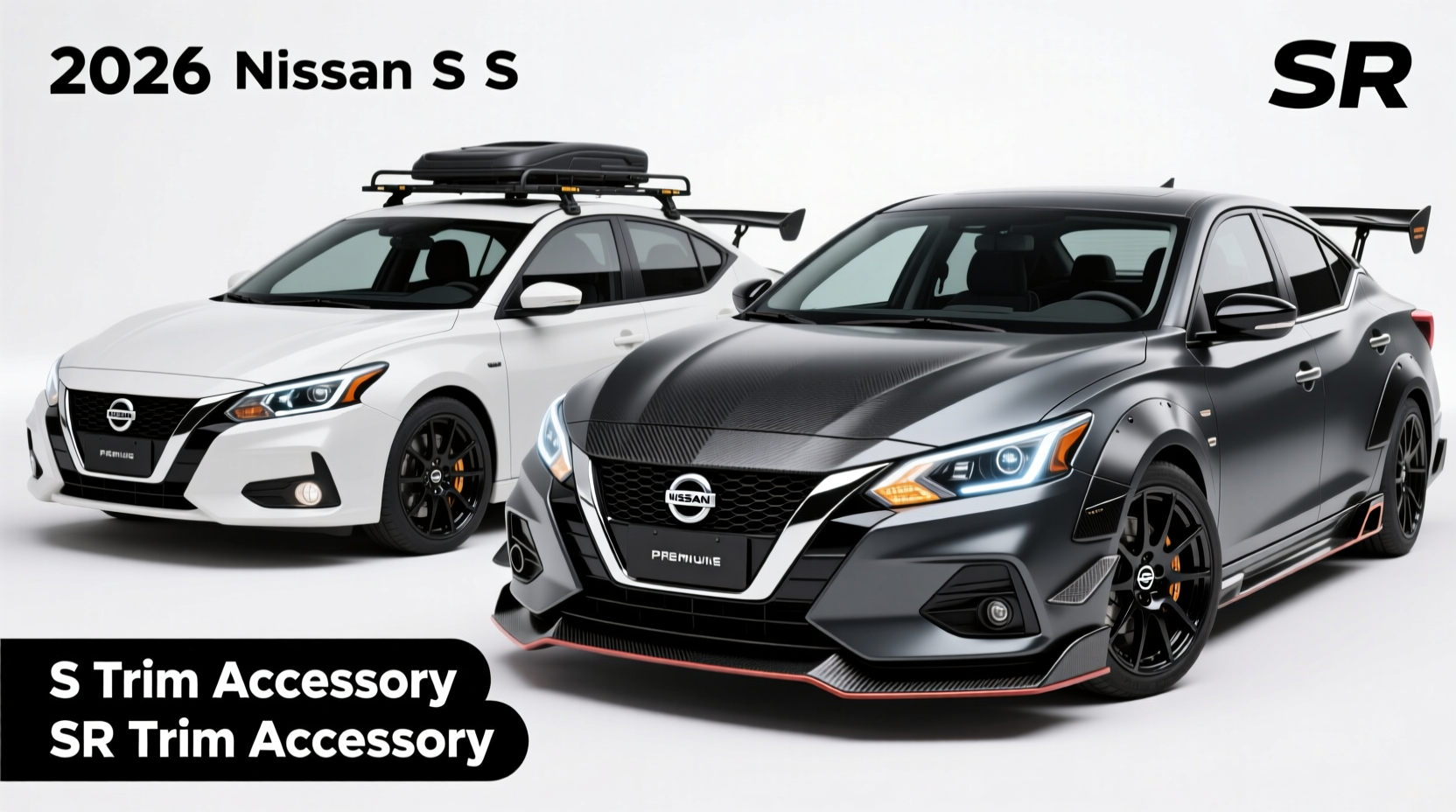sentra s vs sr accessories 2026