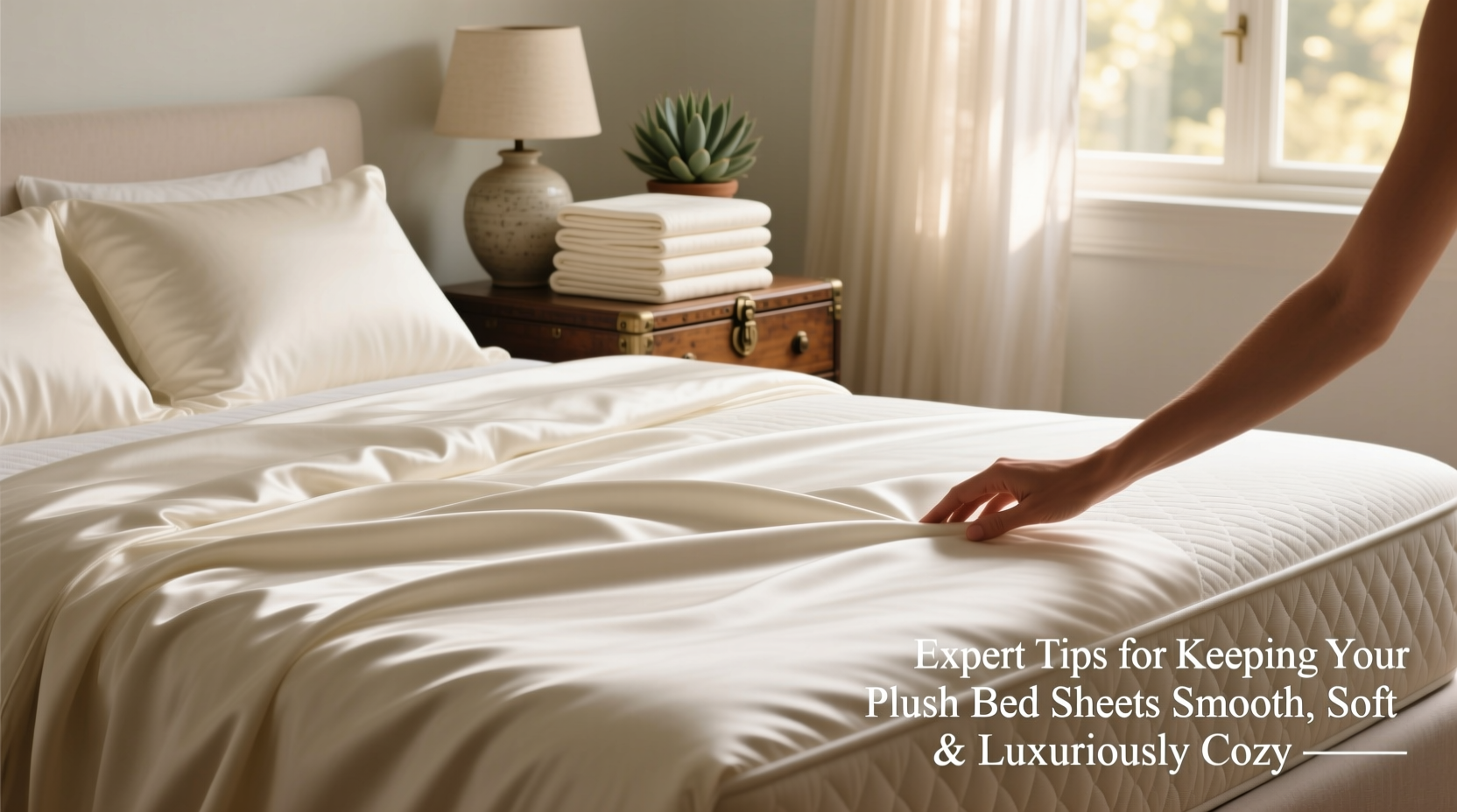 expert tips for keeping your plush bed sheets smooth soft and luxuriously cozy