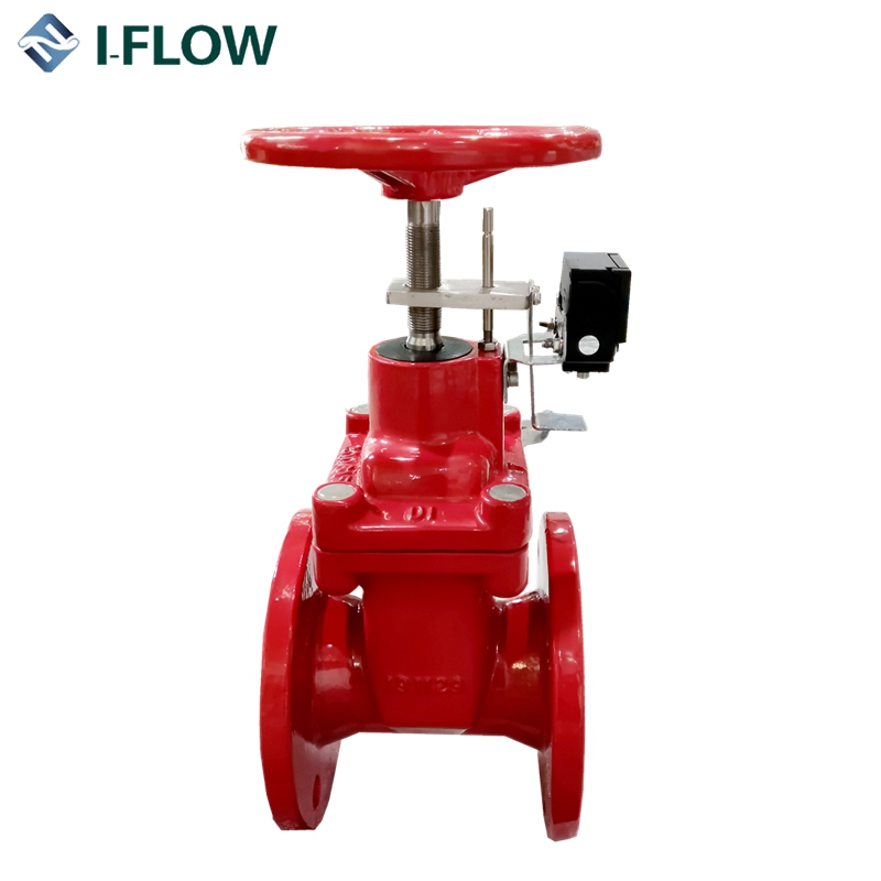 NON RISING STEM RESILIENT SEATED DUCTILE IRON GATE VALVE WITH POSITION LIMITED SWITCH