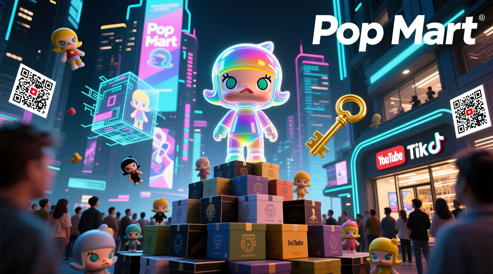 how did pop mart become popular