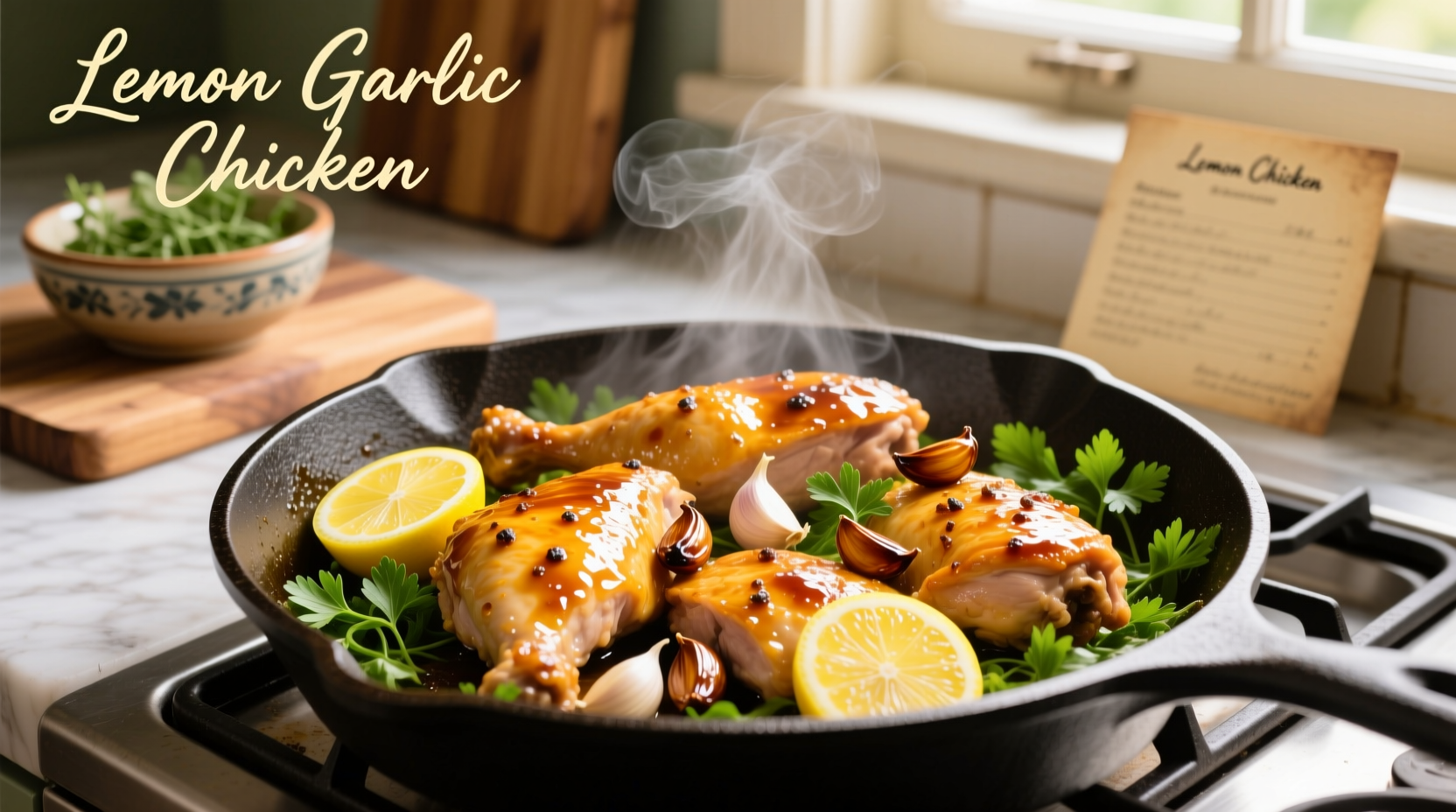 lemon garlic chicken recipes