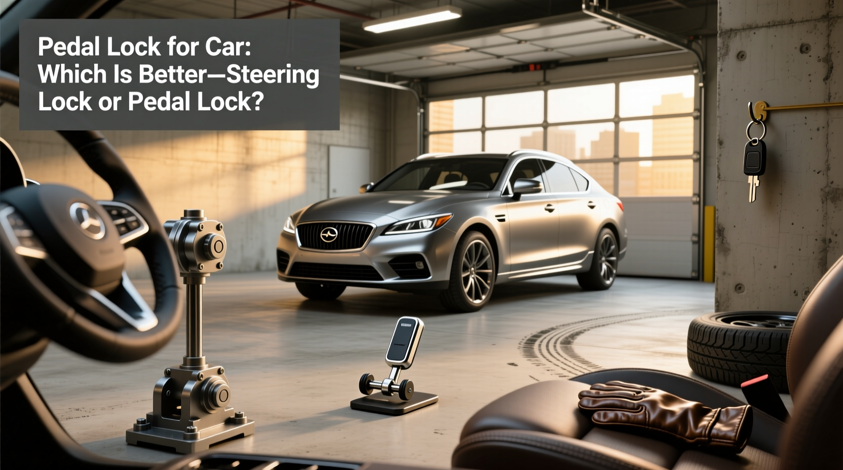 How to Choose a Pedal Lock for Car & Which Is Better, Steering or Pedal Lock?