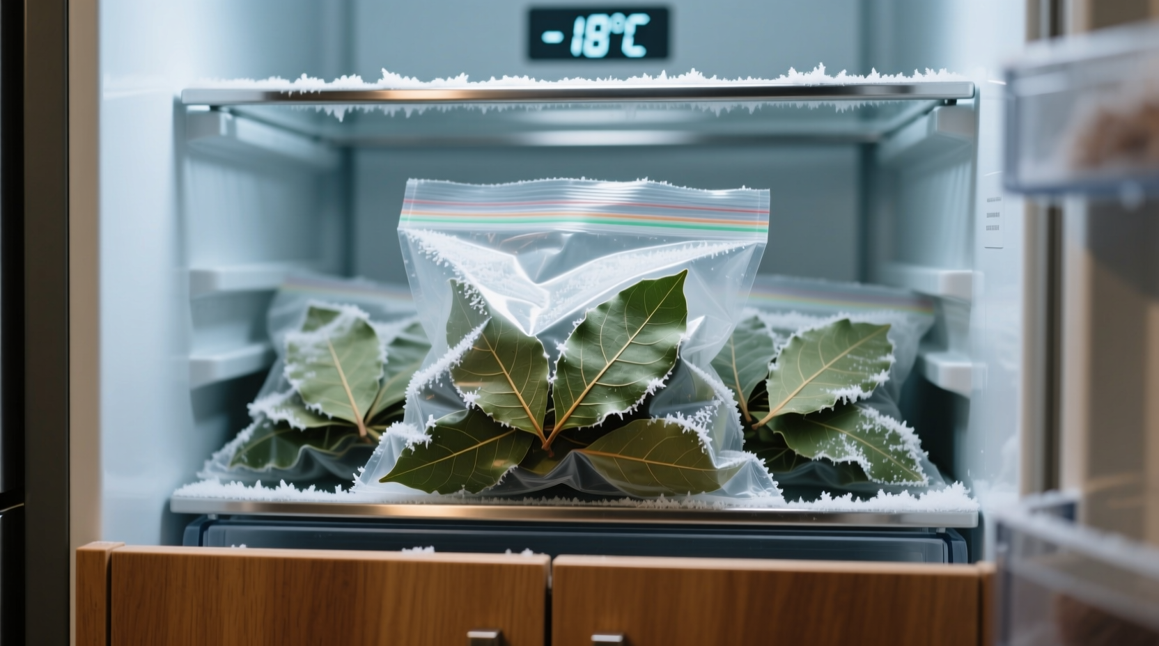 store bay leaves in the freezer not the spice drawer