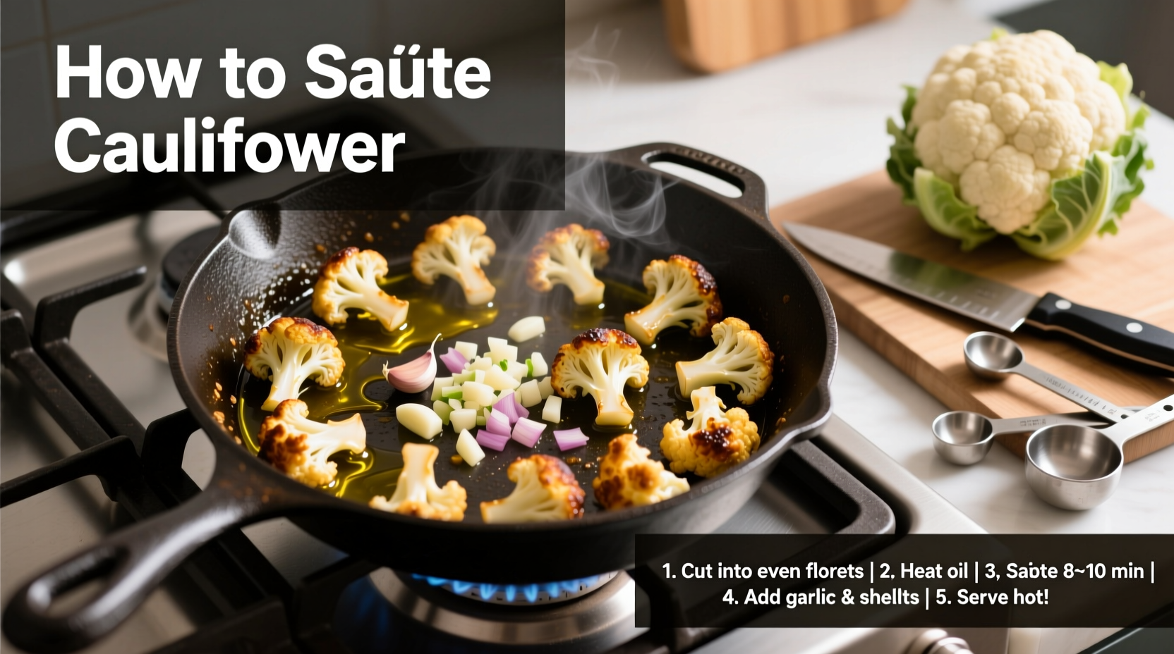 Perfect Sautéed Cauliflower: Simple 15-Minute Technique