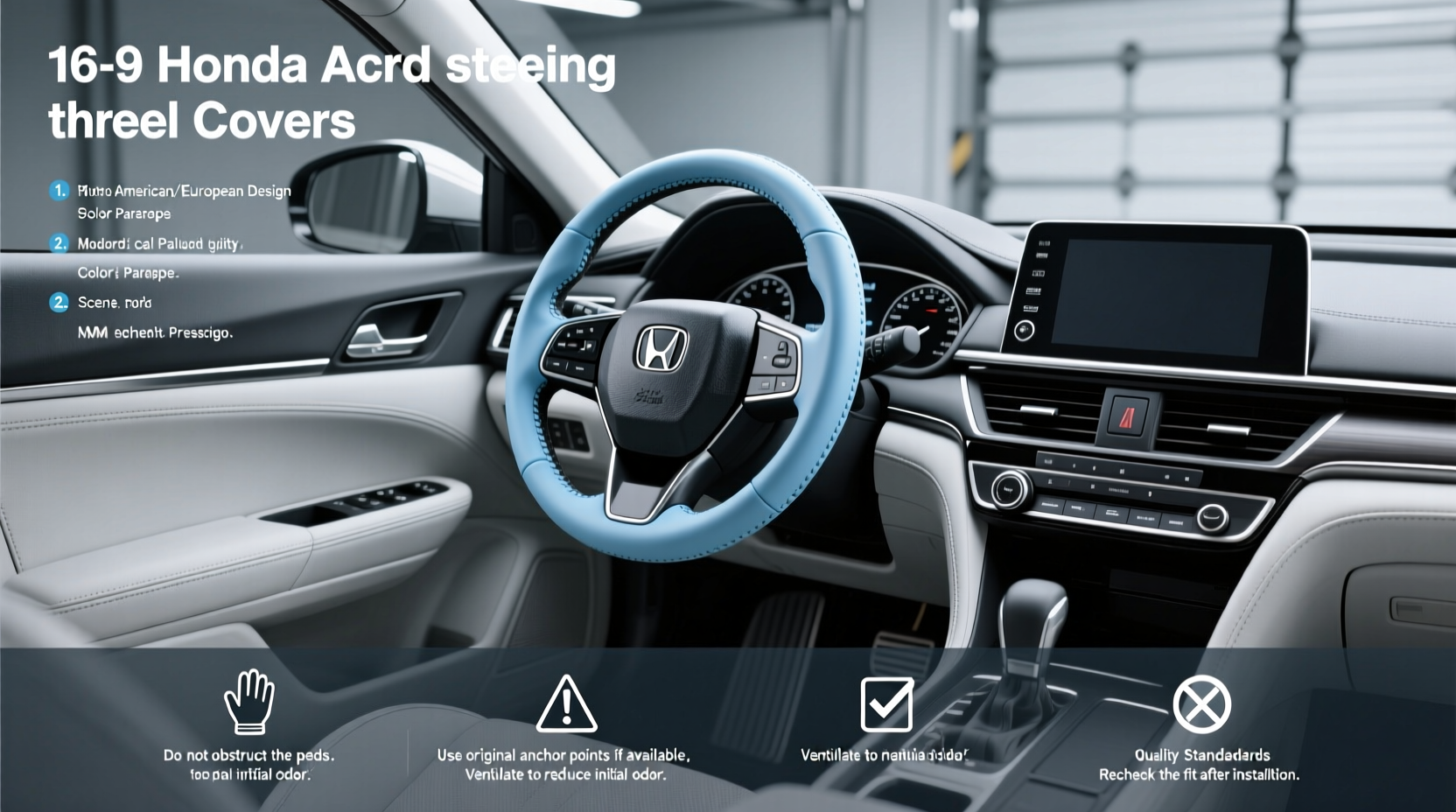 How to Choose Steering Wheel Covers for Honda Accord: Buying Guide