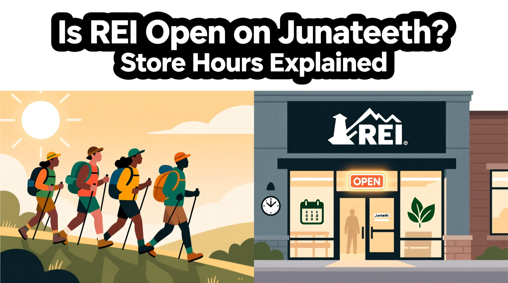 is rei open on juneteenth