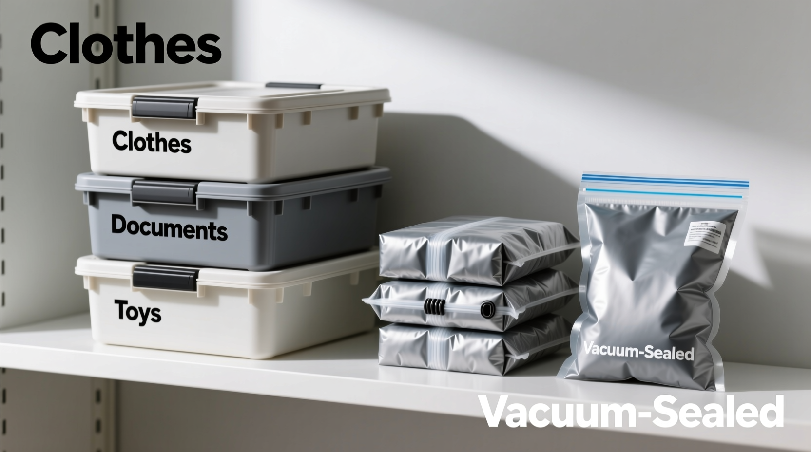 storage boxes with lids vs vacuum bags which actually saves more space and is it worth it
