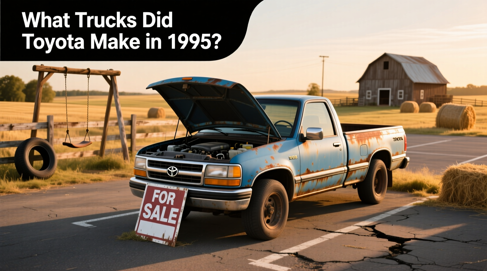 1995 Toyota Pickup for sale at outdoor dealership lot