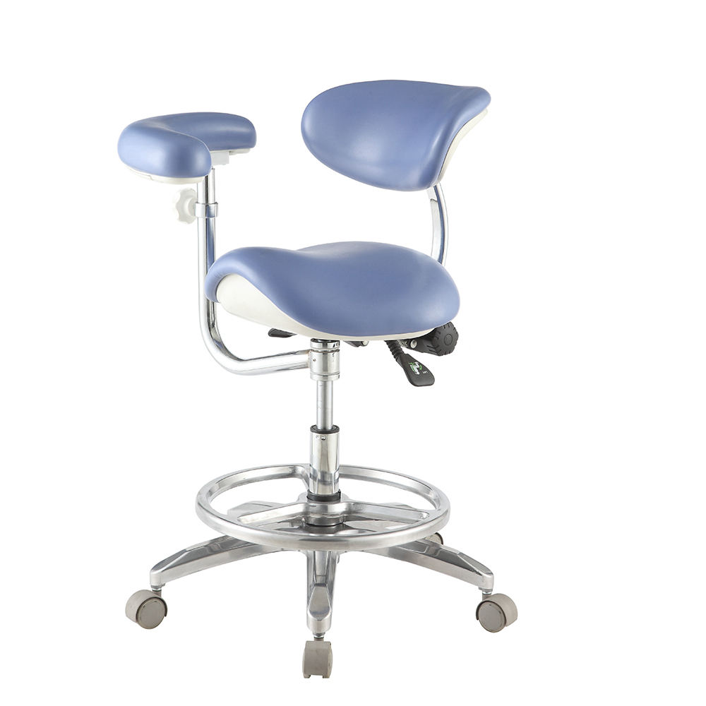 Design ergonomico dentista sgabello regolabile mobili sedia