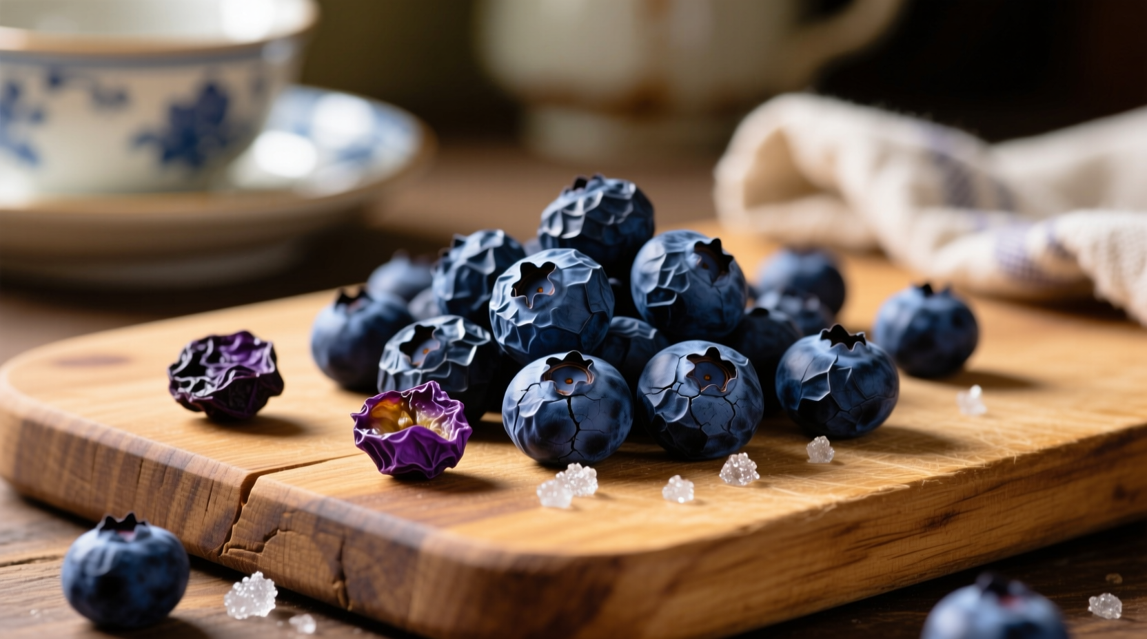 oven dried blueberries