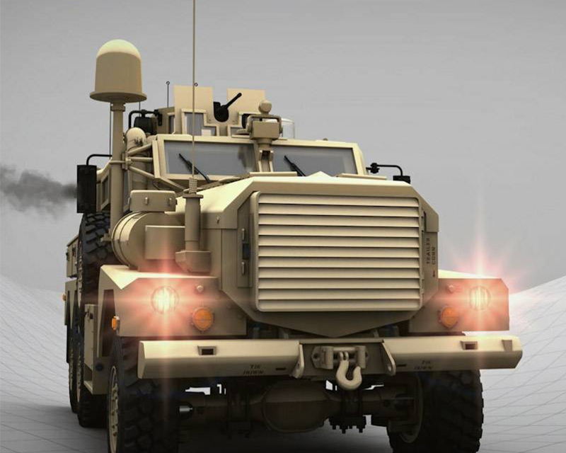 1/6 12インチ U.S Military Vehicle HG P602 RC Car U.S MILITARY COUGAR 6X6 MRAP 1/12 2.4G 16CH