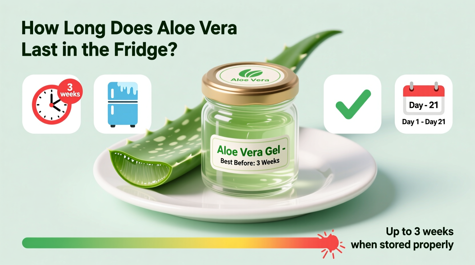 How Long Does Aloe Vera Last in the Fridge?