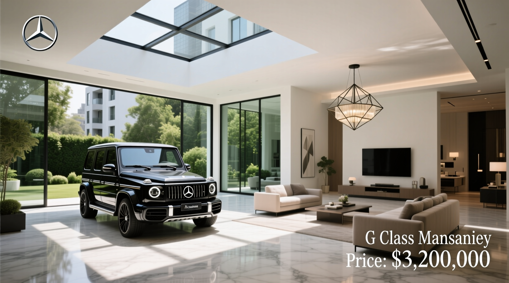 What is the G-Class Mansory price in 2025?
