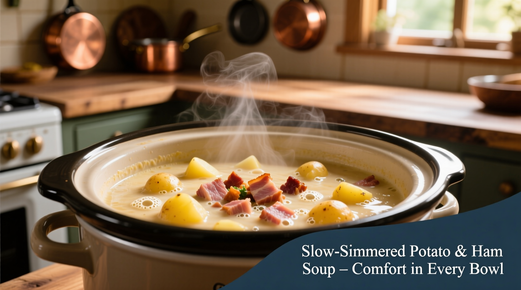 Perfect Potato and Ham Soup Crock Pot Recipe (Step-by-Step)