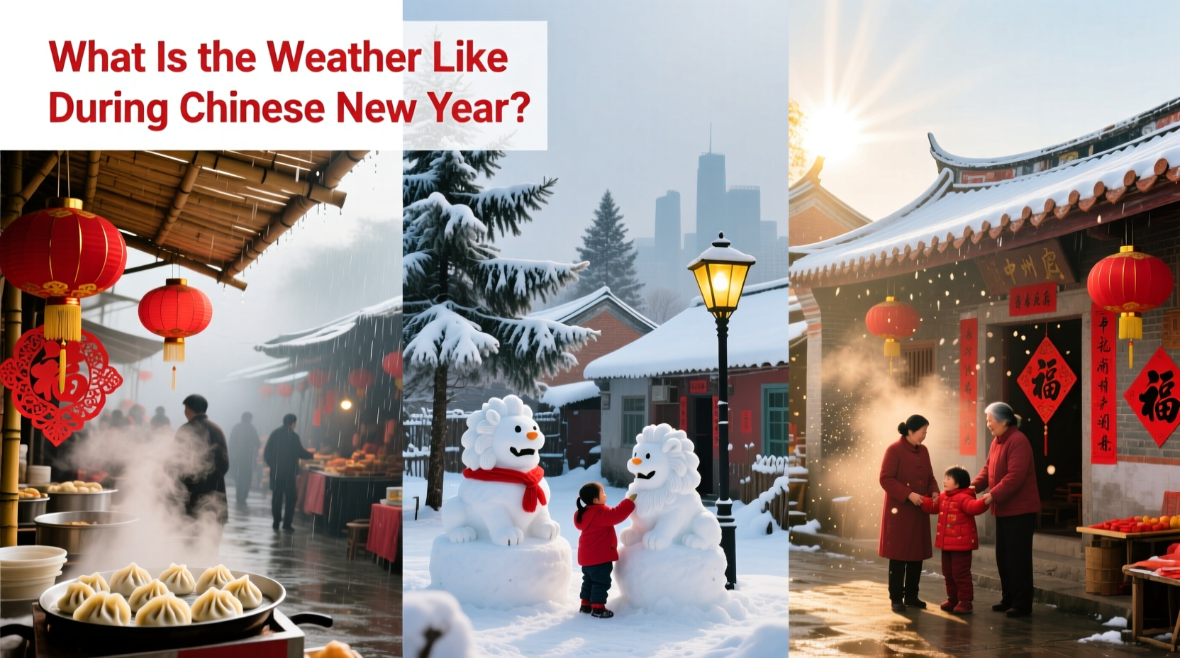 what is the weather chinese new year