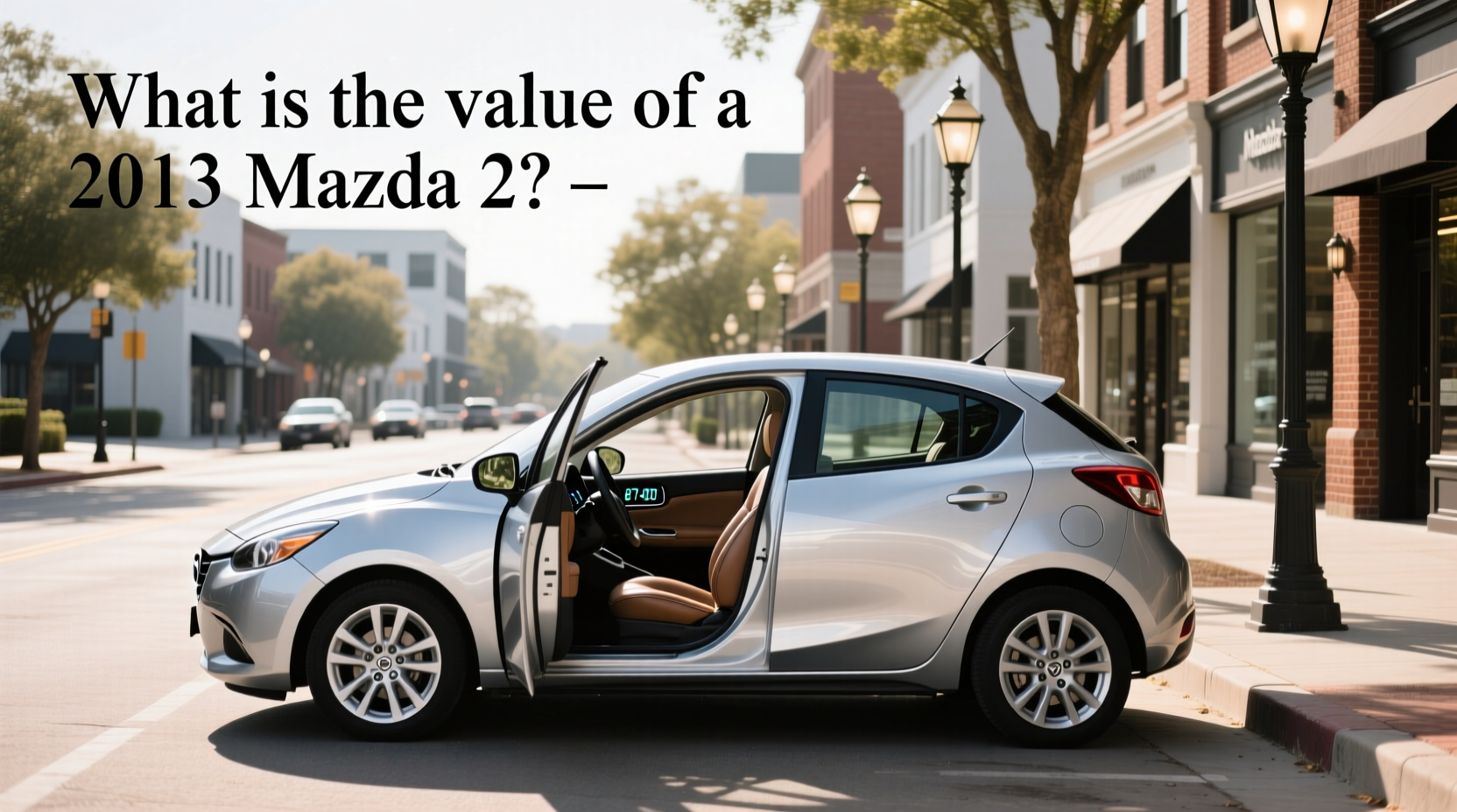 2013 Mazda 2 Hatchback: How to Evaluate Its Value