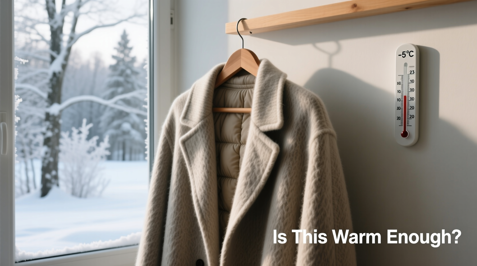 is a thin wool coat warm enough or do i really need a heavy one