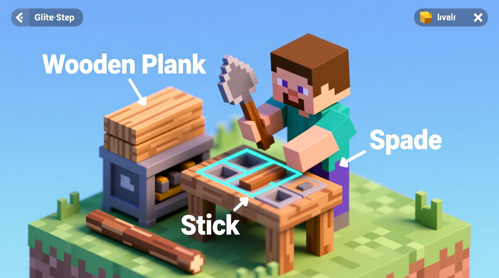 How to Craft a Spade in Minecraft: Complete Guide
