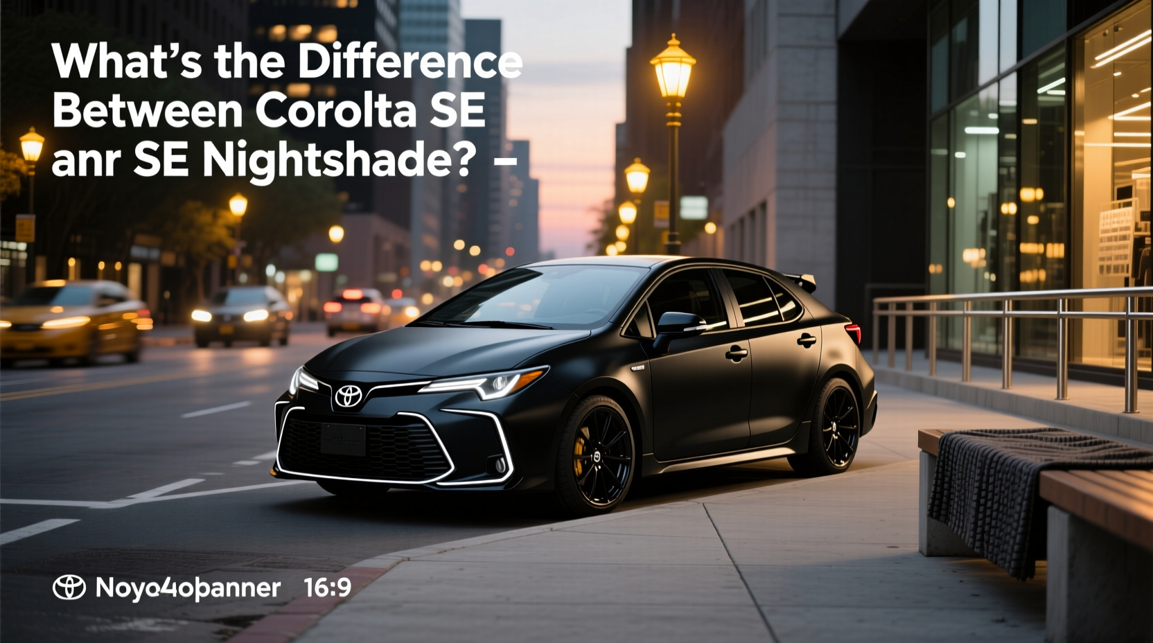 Toyota Corolla Nightshade Hatchback Guide