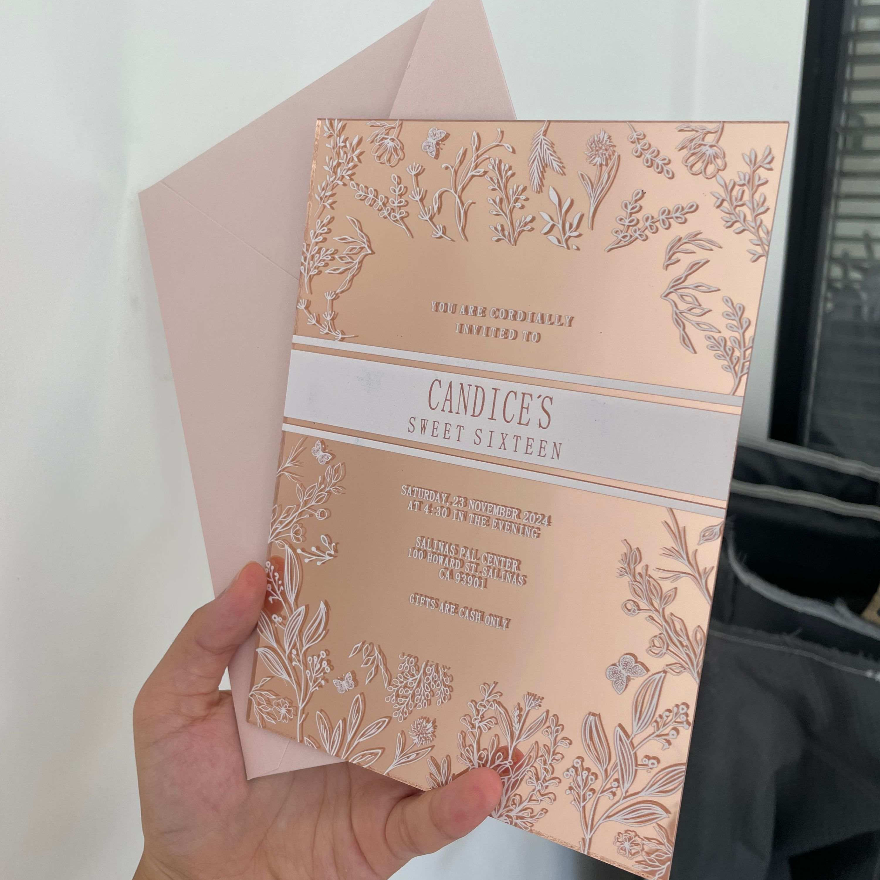 upload your own invitation