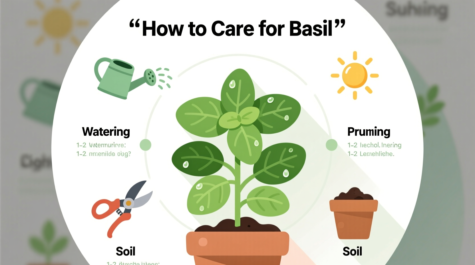 how do you care for basil