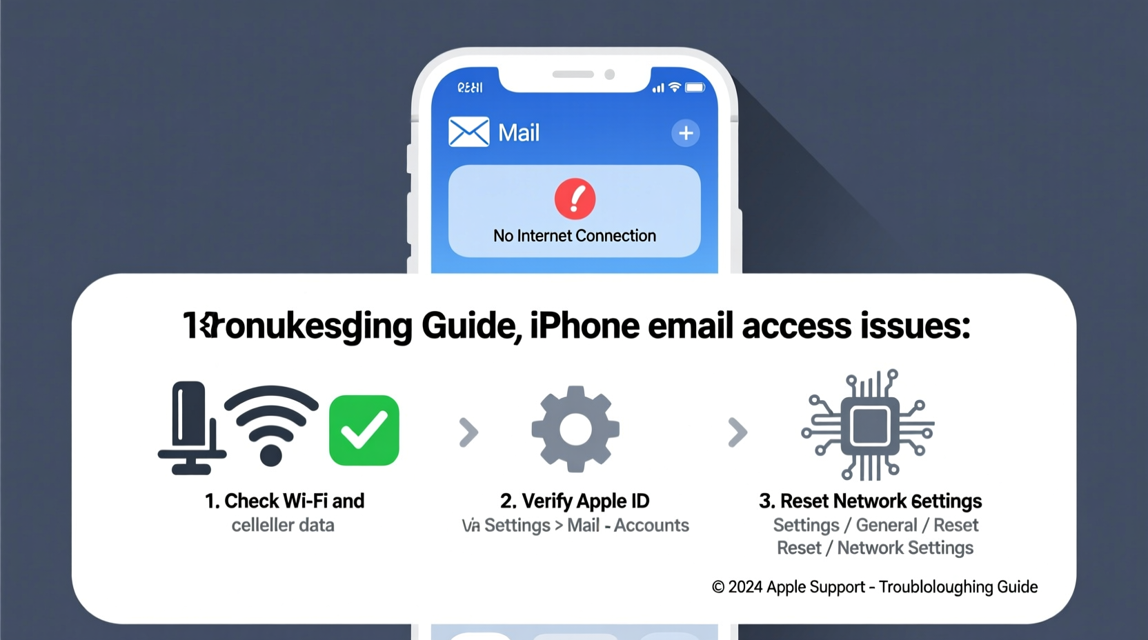 cant access email on iphone troubleshooting solutions