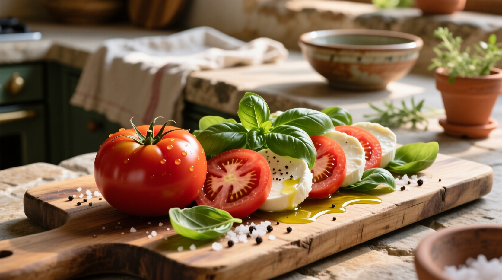 Tomato Basil Mozzarella: Perfect Caprese Salad Guide