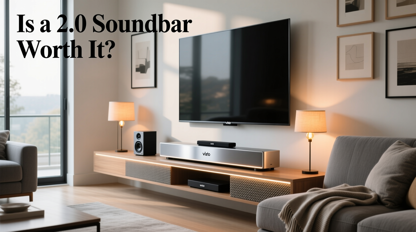 Is a 2.0 soundbar worth it? A practical guide