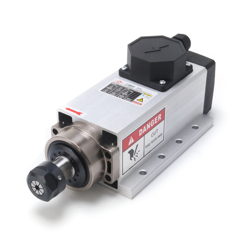 2.2KW ER20 Spindle Motor - 24000RPM Air Cooled CNC Motor