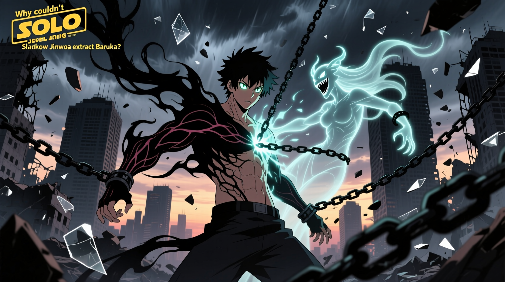 why couldnt jinwoo extract baruka solo leveling shadow explained