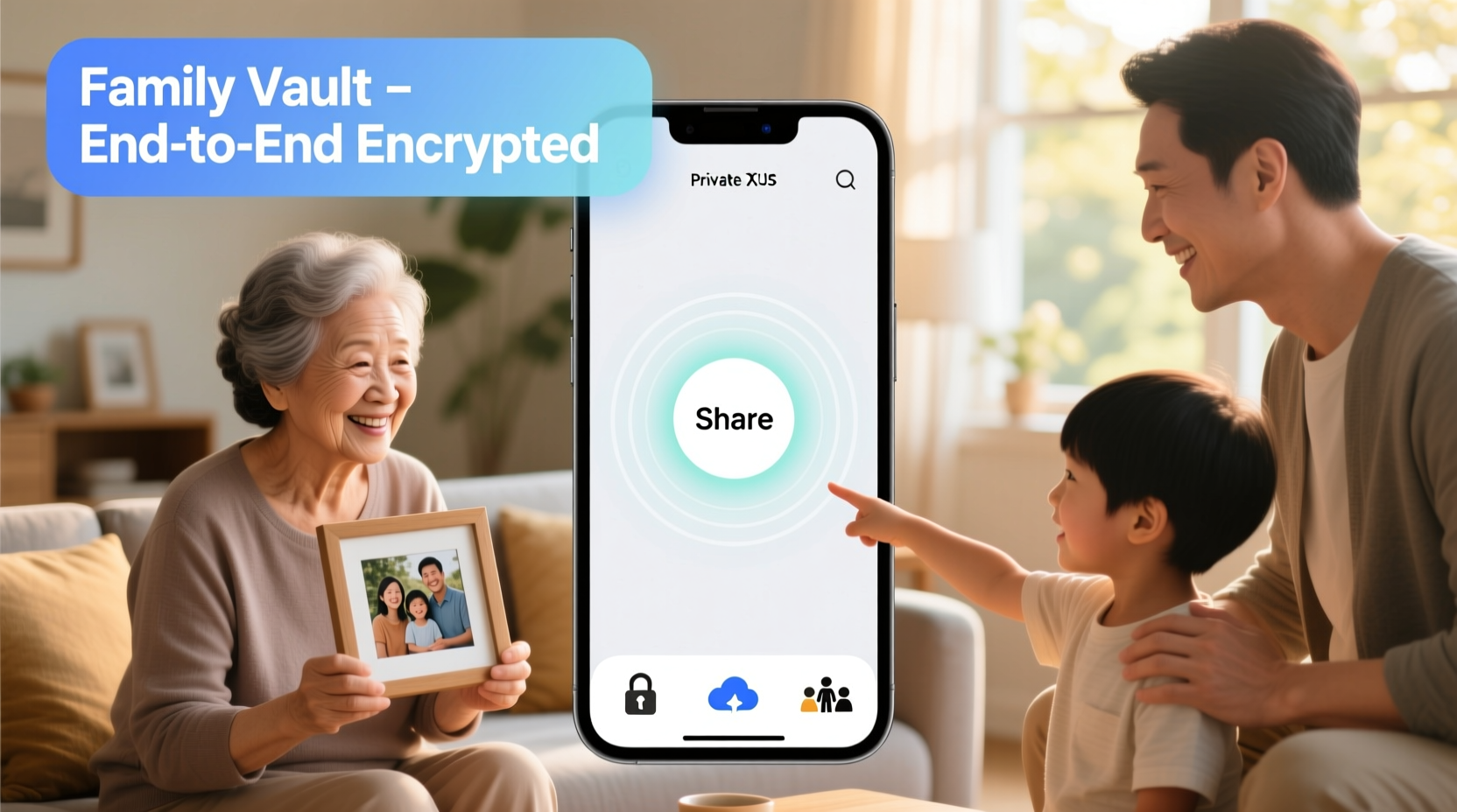 effective ways to share photos with family securely and easily