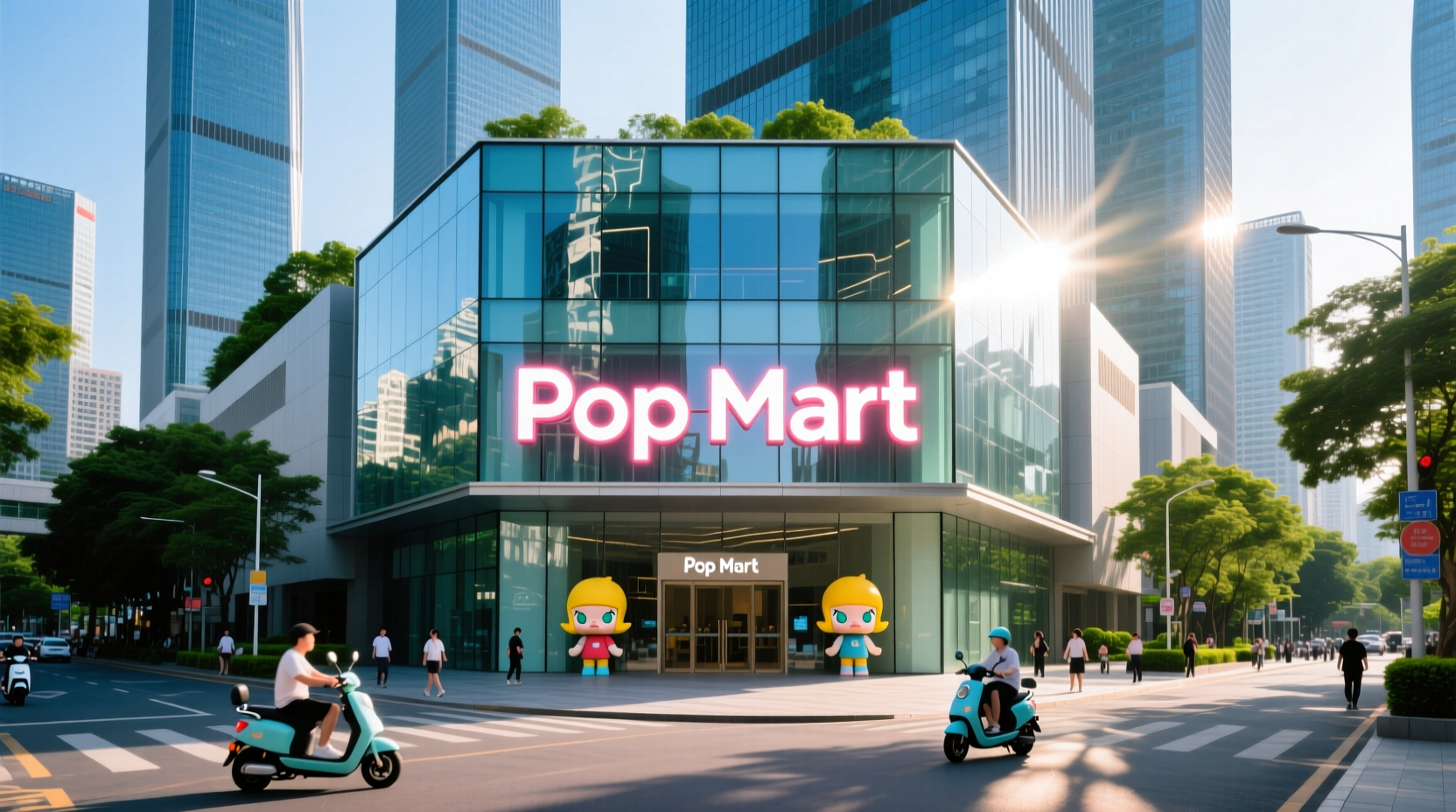 where is pop mart based
