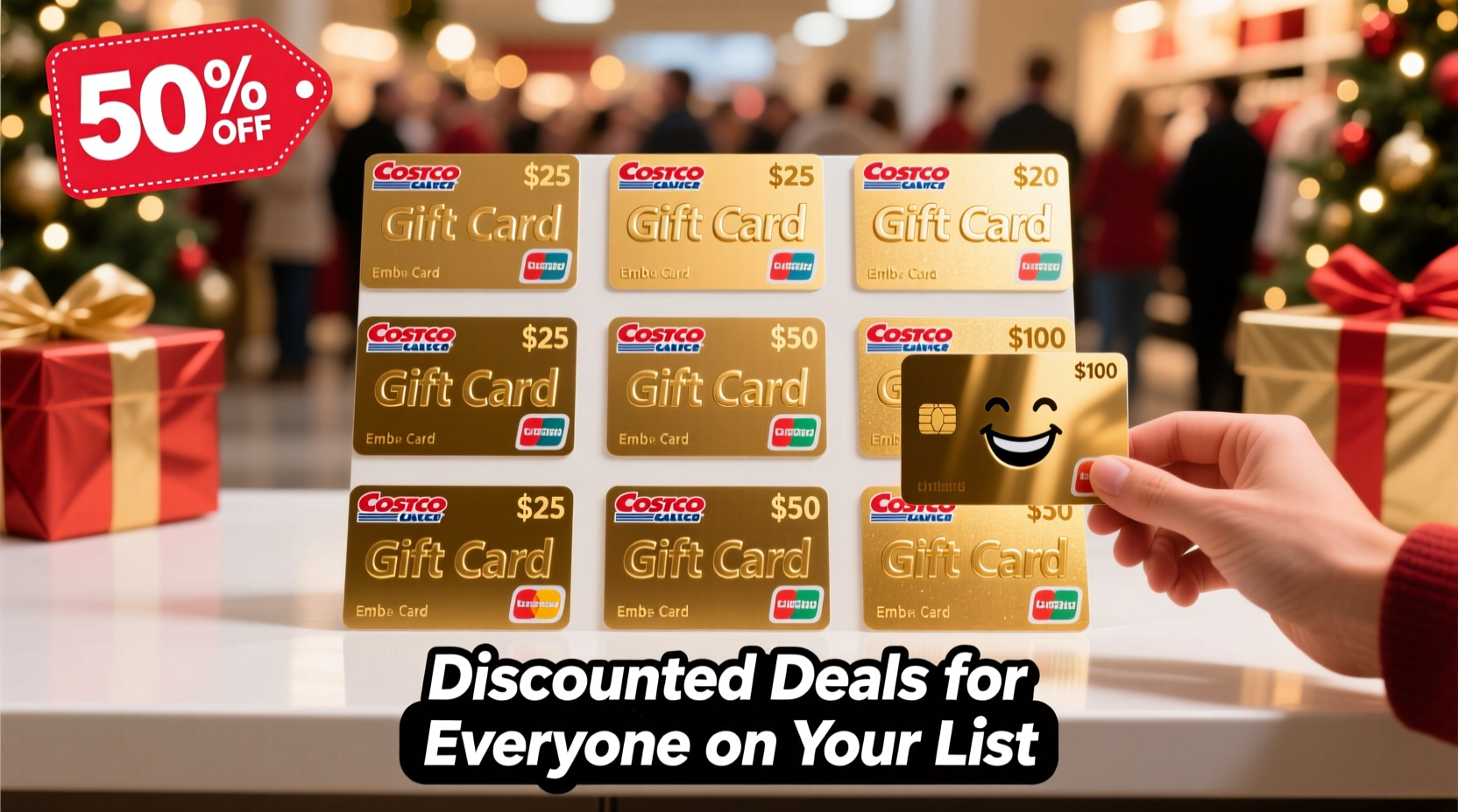 costco gift cards discounted deals for everyone on your list