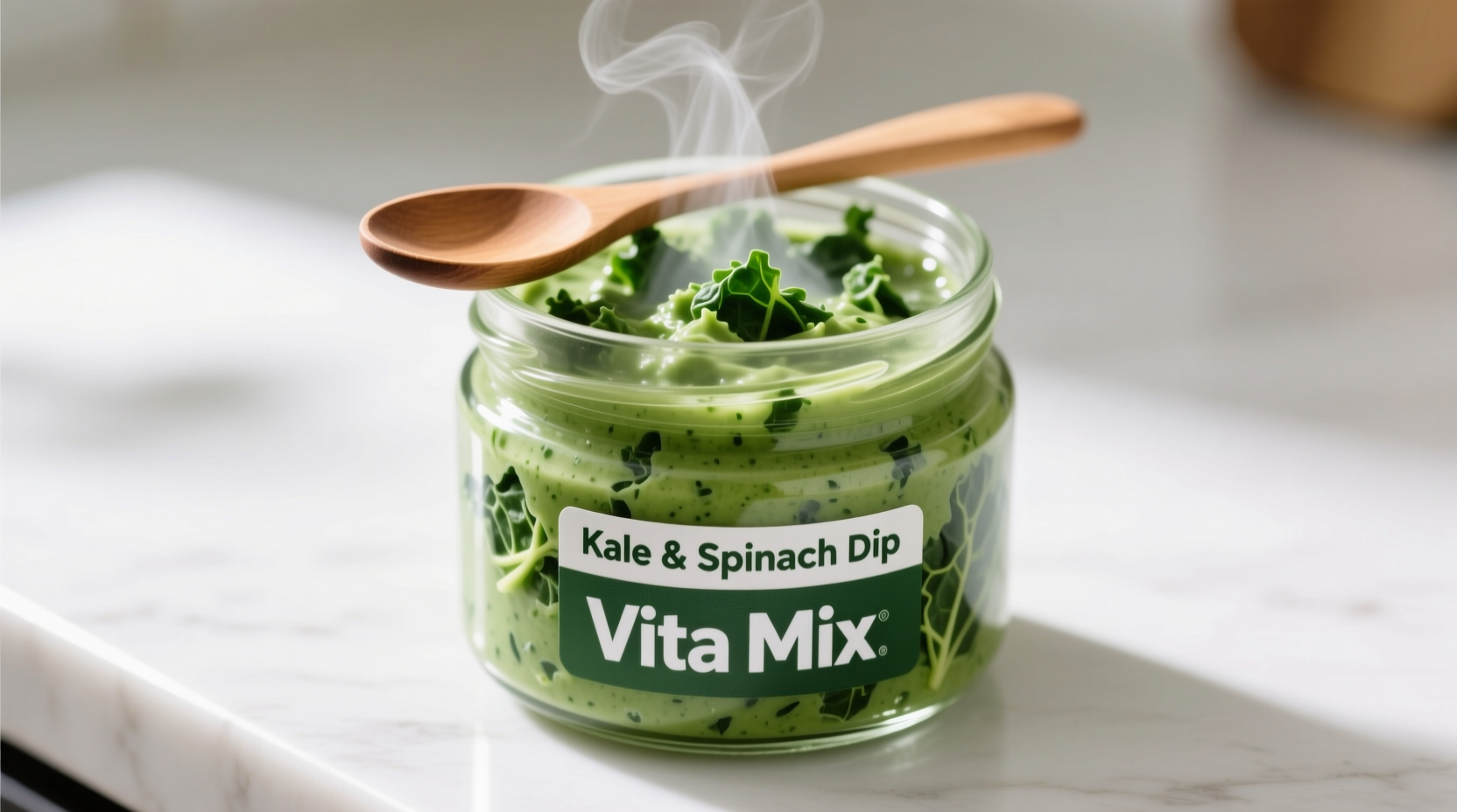 Perfect Vitamix Kale and Spinach Dip Recipe in 5 Minutes