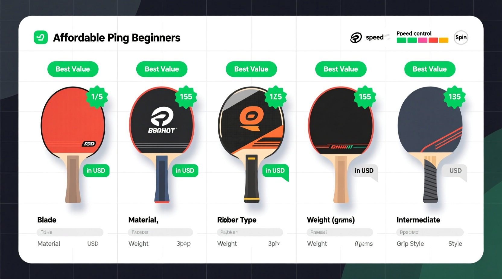 Ping Pong Racket Types Affordable And Reliable Options For The Best Ping Pong Racket