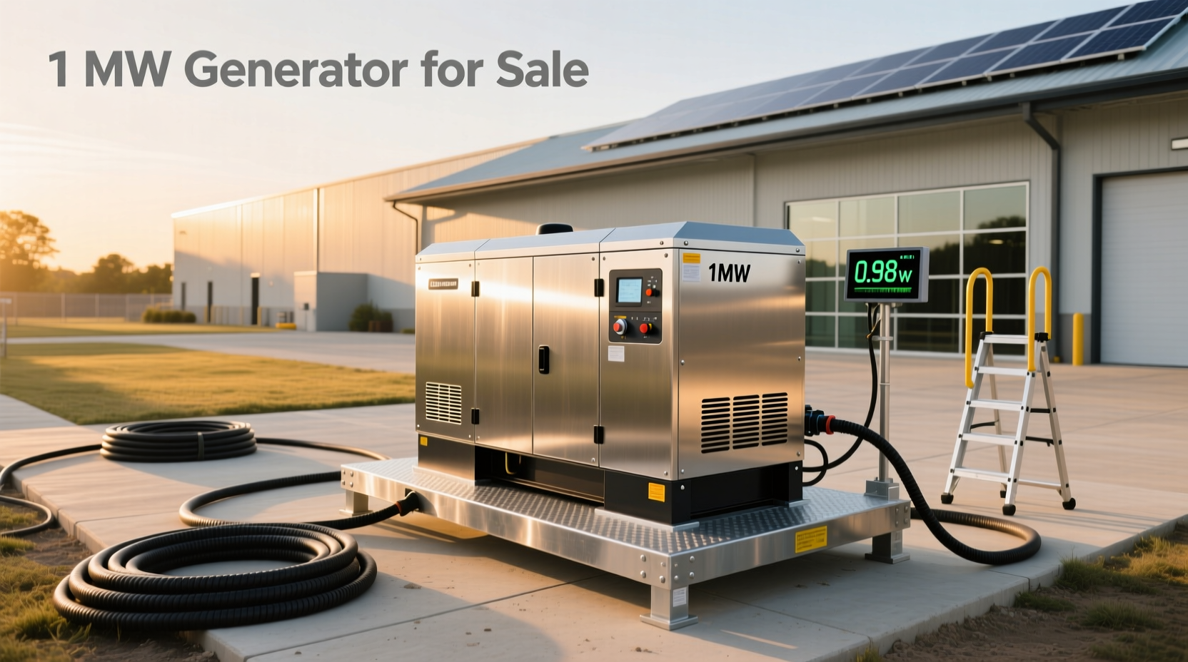 1 mw generator buying guide diesel vs. natural gas