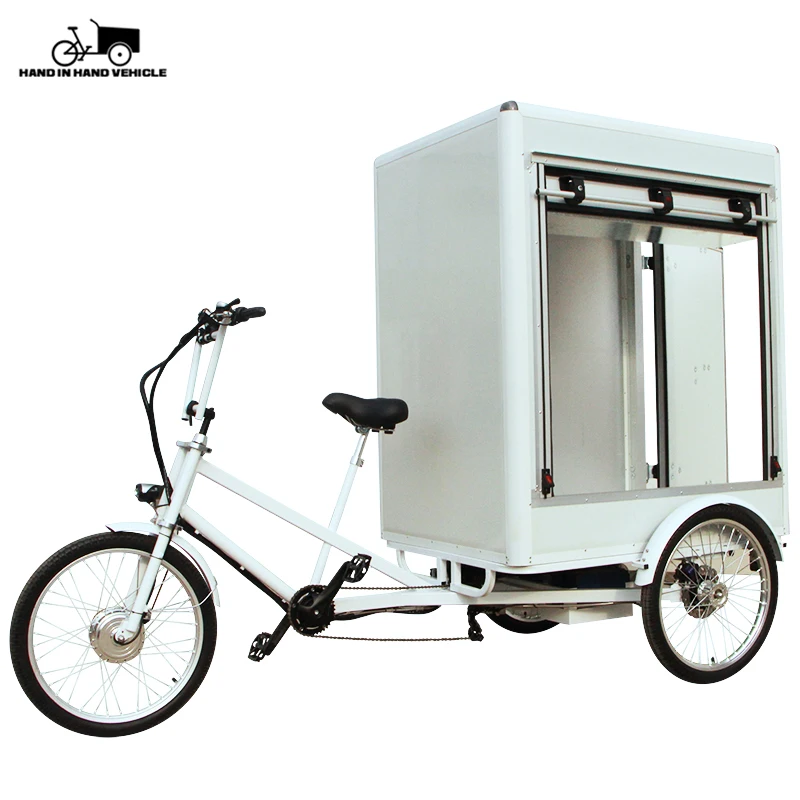 3 three wheels tricycle cargo ebike cargo fat ebike  for delivery service