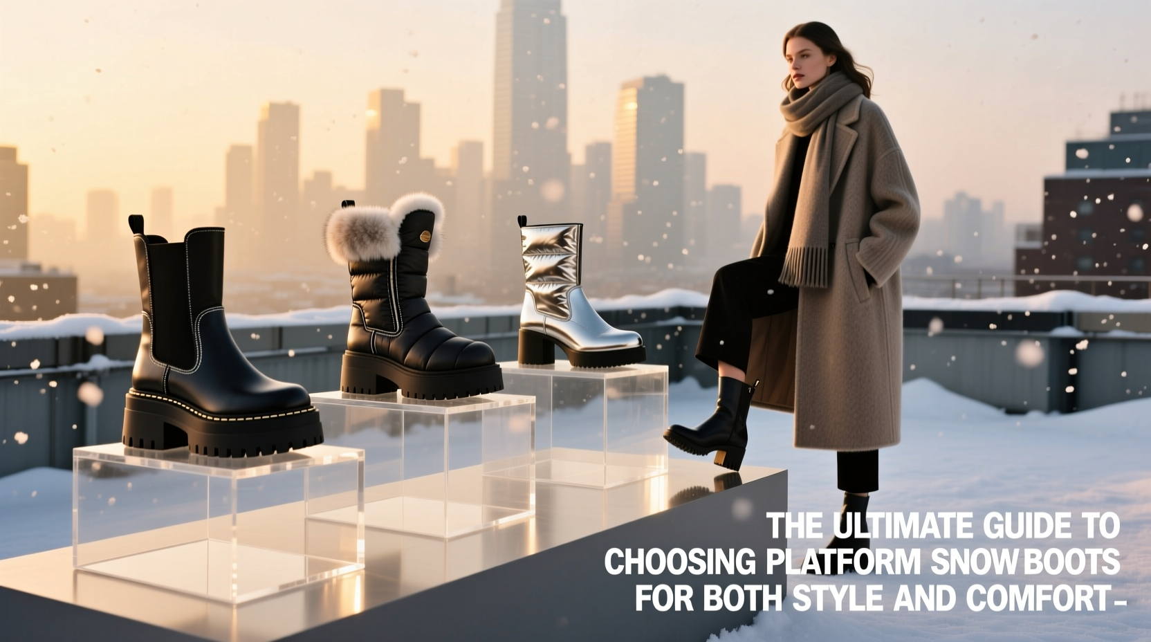 the ultimate guide to choosing platform snow boots for both style and comfort