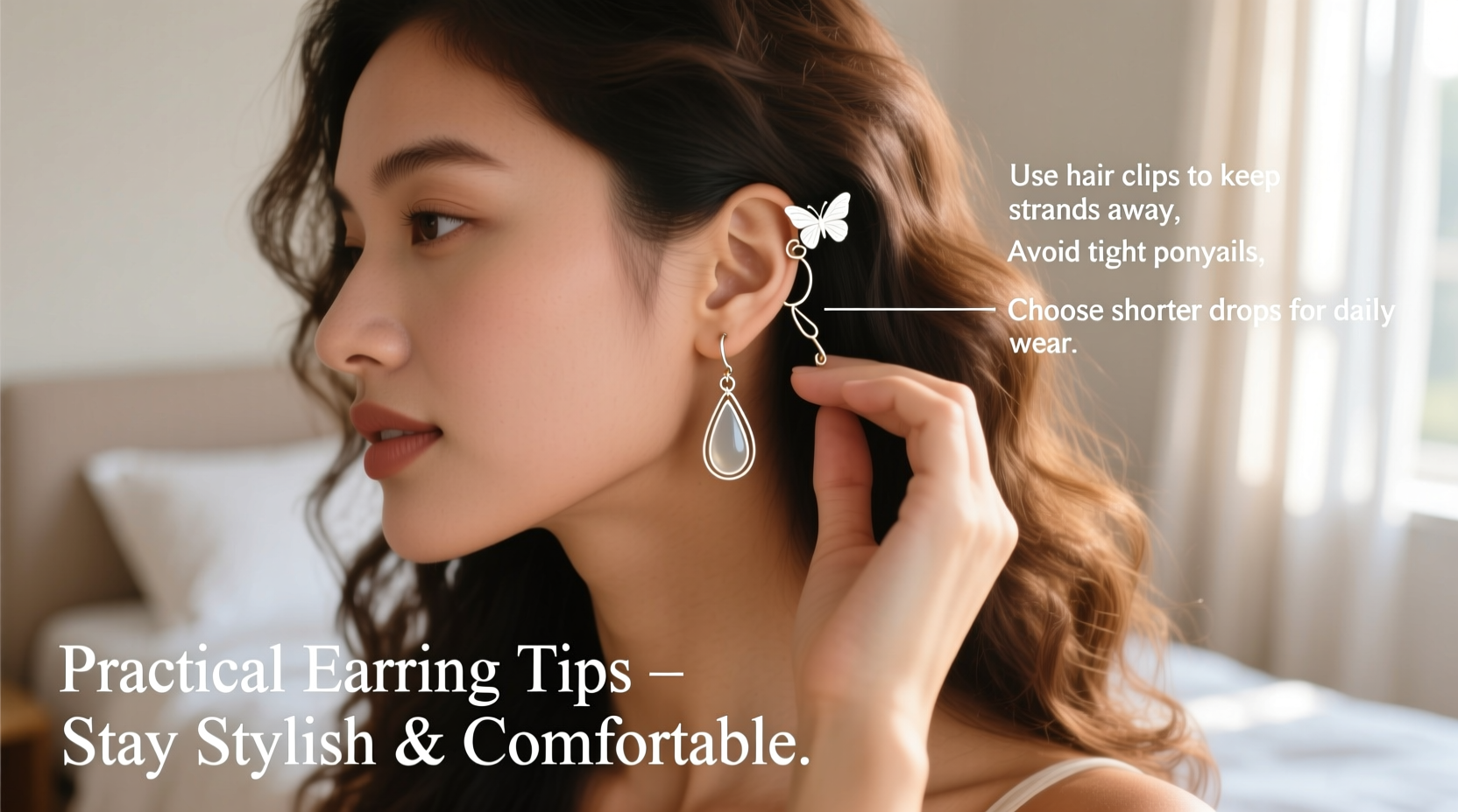 how to wear drop earrings comfortably practical tips to prevent tangling and snagging