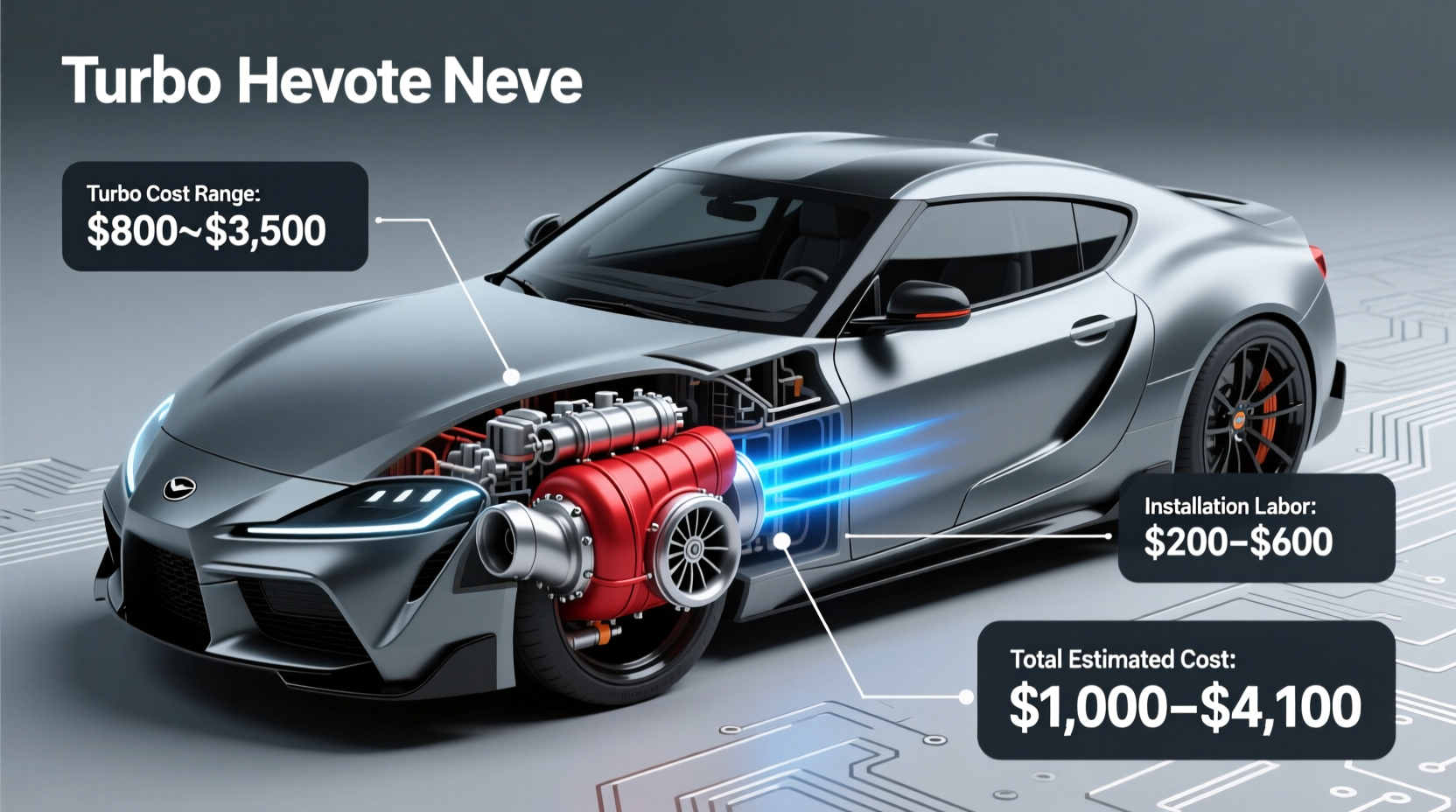 how much does a turbo cost for a car