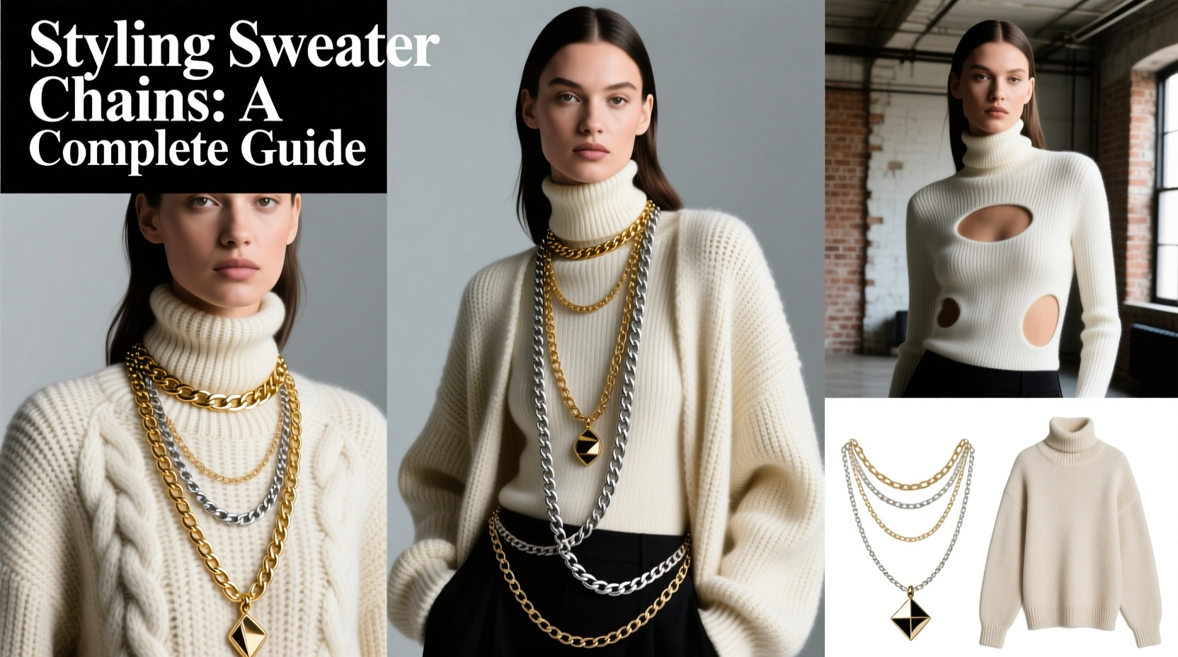 styling sweater chains a complete guide to pairing chains with different sweater styles