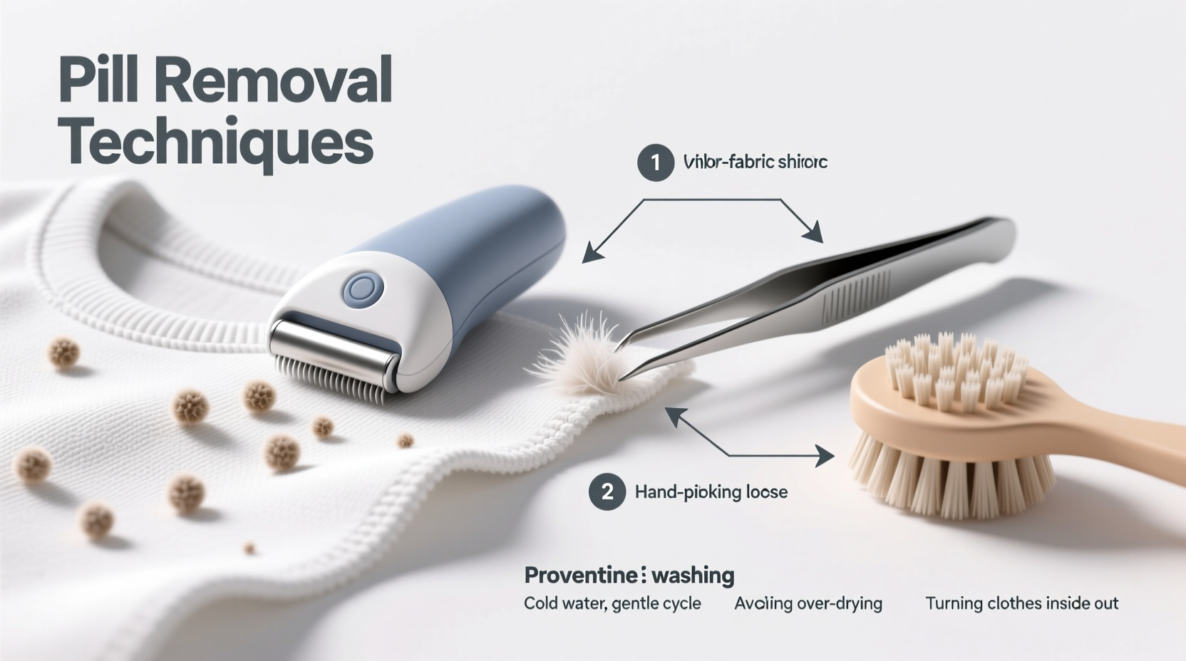 effective methods to remove and prevent balls from cotton clothes for a smooth finish