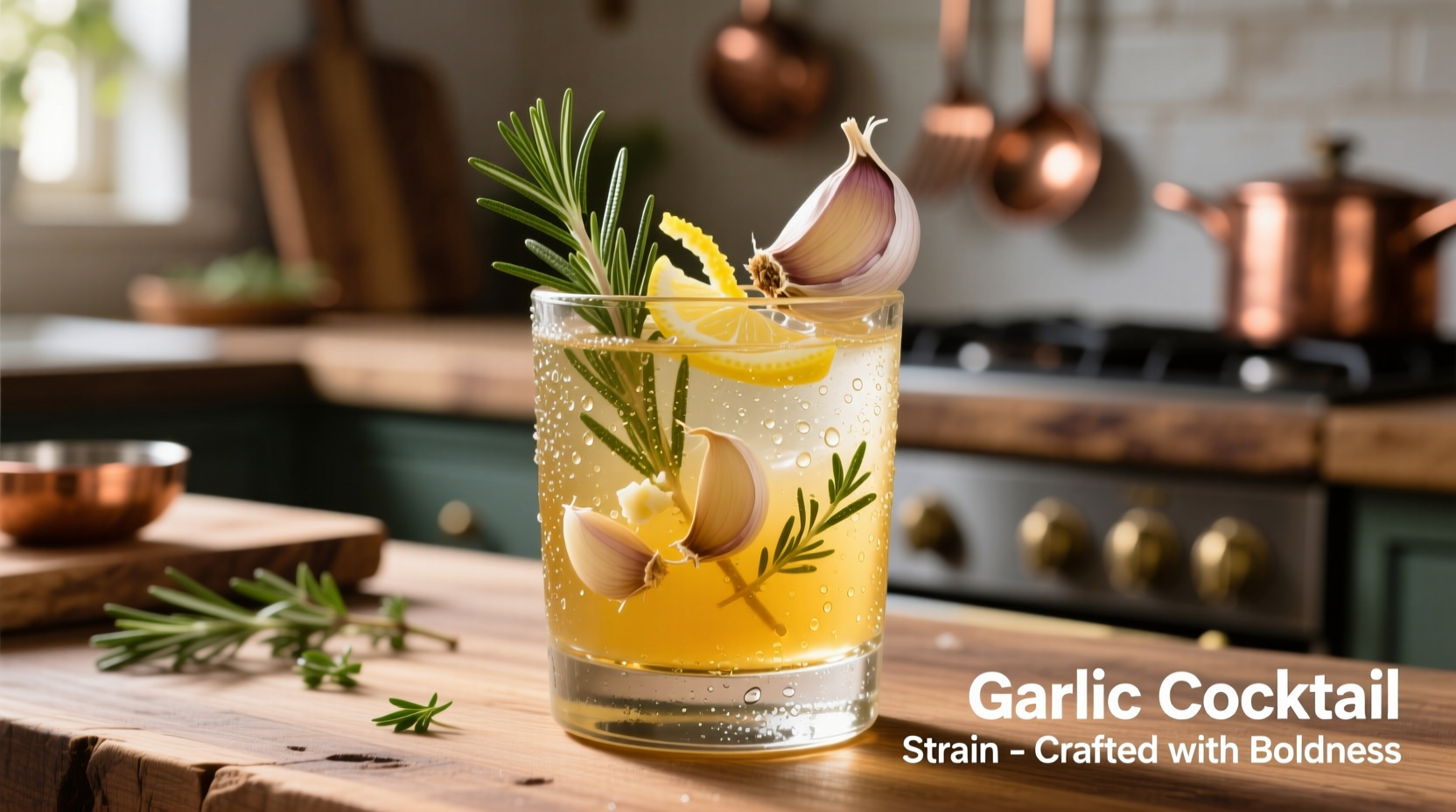 garlic cocktail strain