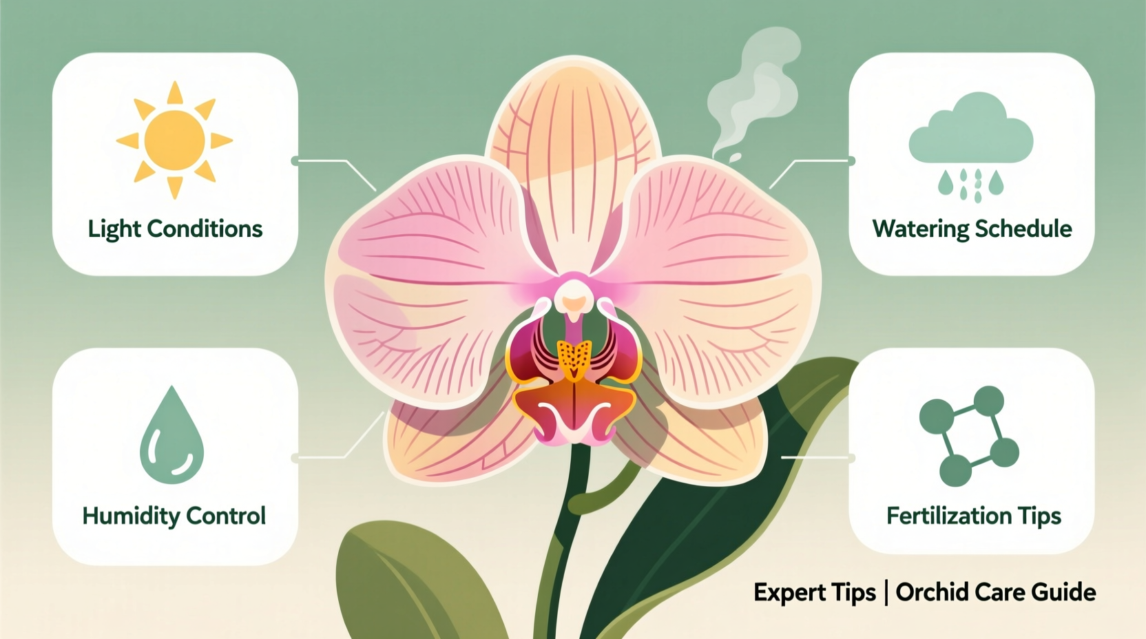 how to make an orchid flower again
