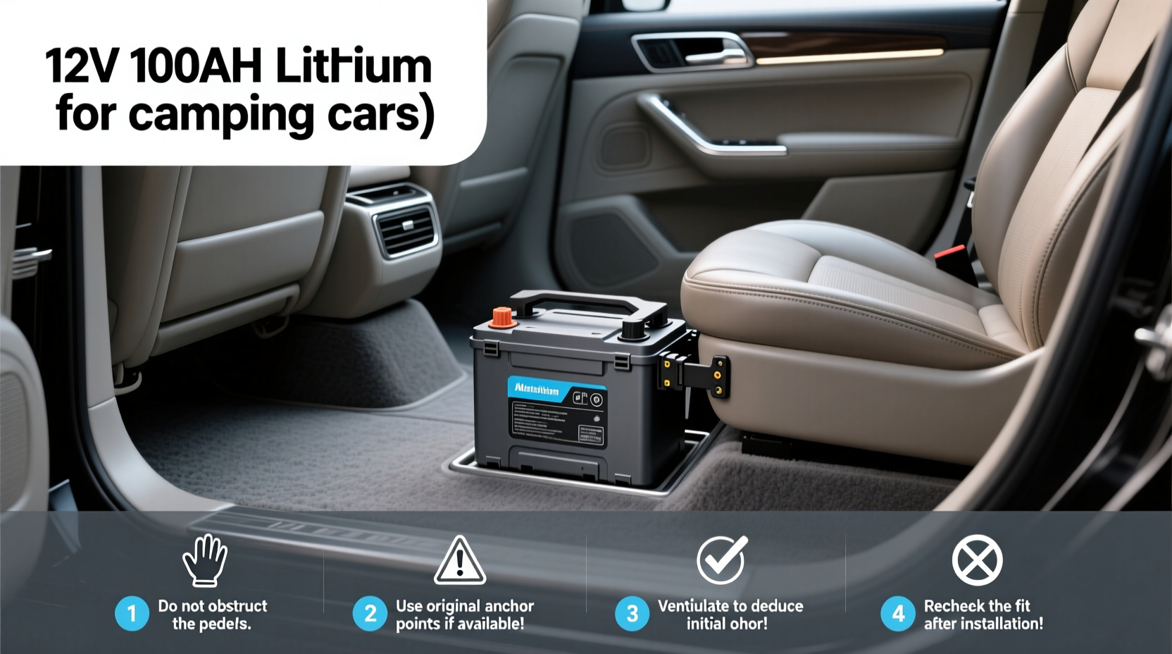 How to Choose Batterie Lithium 12V 100Ah Camping Car - Buying Guide