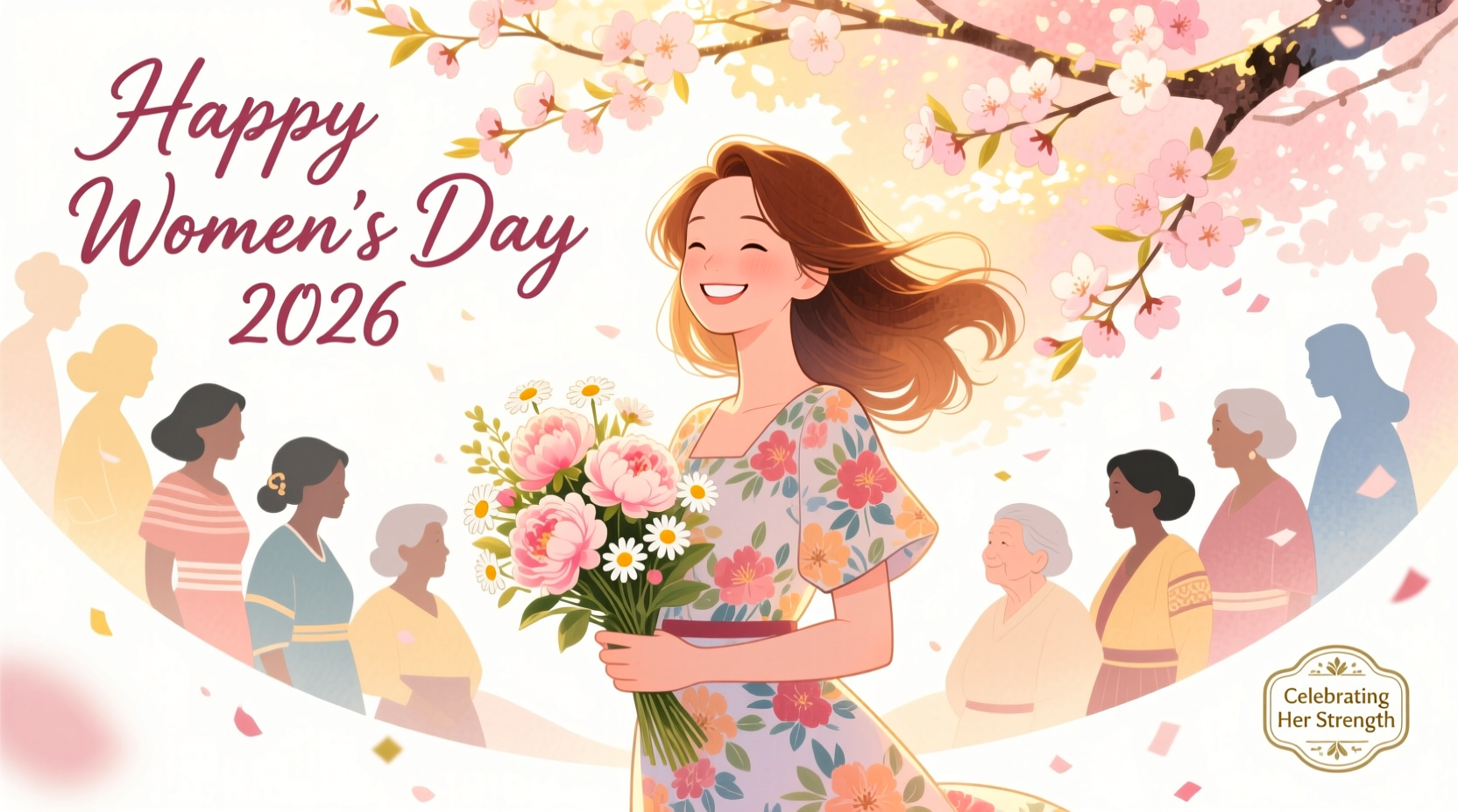greeting card for womens day